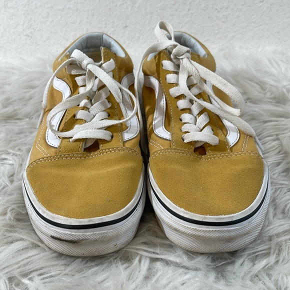 VANS Old Skool Classic Sneakers Mustard Yellow Size 5M - 6.5W - Picture 3 of 11